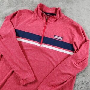 Vineyard Vines Edgartown Shep Shirt Mens size Medium 1/4 Zip Pullover